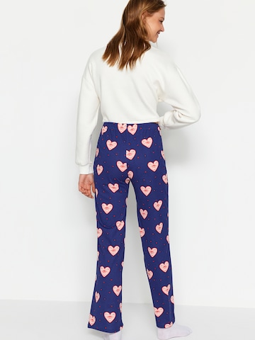 Trendyol Pyjamabroek in Blauw