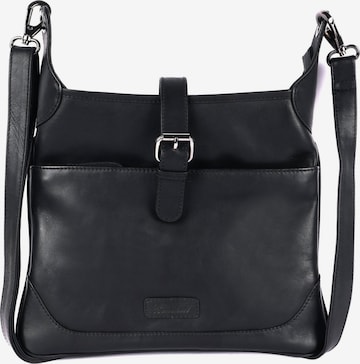 Benthill Shoulder Bag in Black: front