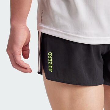 ADIDAS PERFORMANCE Regular Sportshorts 'Adizero Running Gel' in Schwarz
