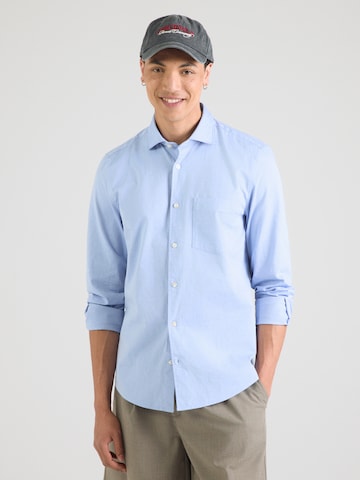 Marc O'Polo Средняя посадка Рубашка в Синий: спереди