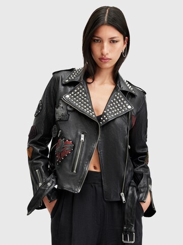 Veste mi-saison AllSaints en noir : devant