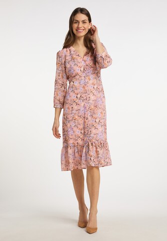 Robe-chemise Usha en rose