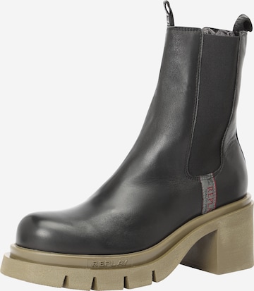 REPLAY Chelsea Boots in Black: front