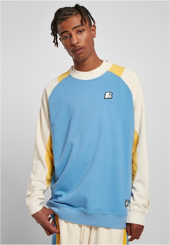 Starter Black Label Sweatshirt in Blauw: voorkant