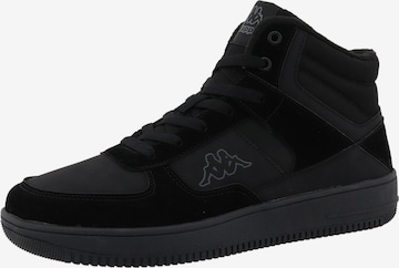 KAPPA Schnürboots in Schwarz: Vorderseite