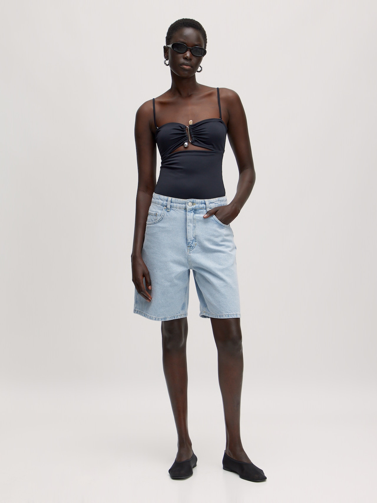 EDITED Produkte Badeanzug 'Yara' schwarz