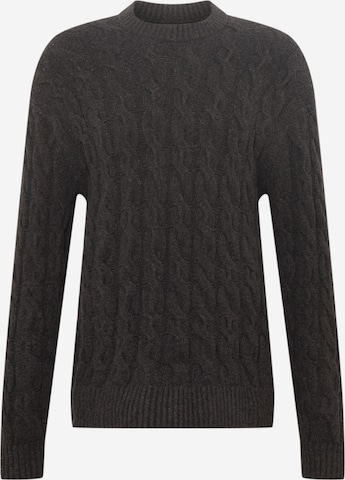 Abercrombie & Fitch Sweater in Grey: front