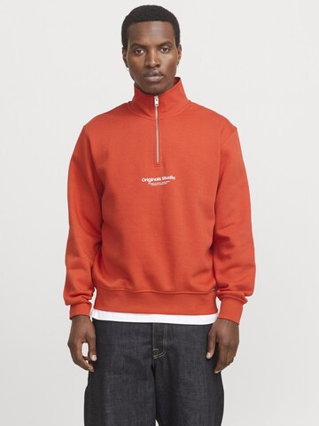 JACK & JONES - Sudadera en rojo: frente
