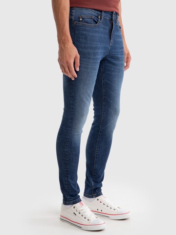 Skinny Jeans 'Olsan' di BIG STAR in blu