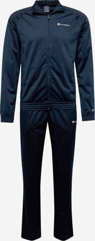 Champion Authentic Athletic Apparel Trainingsanzug in Blau: predná strana