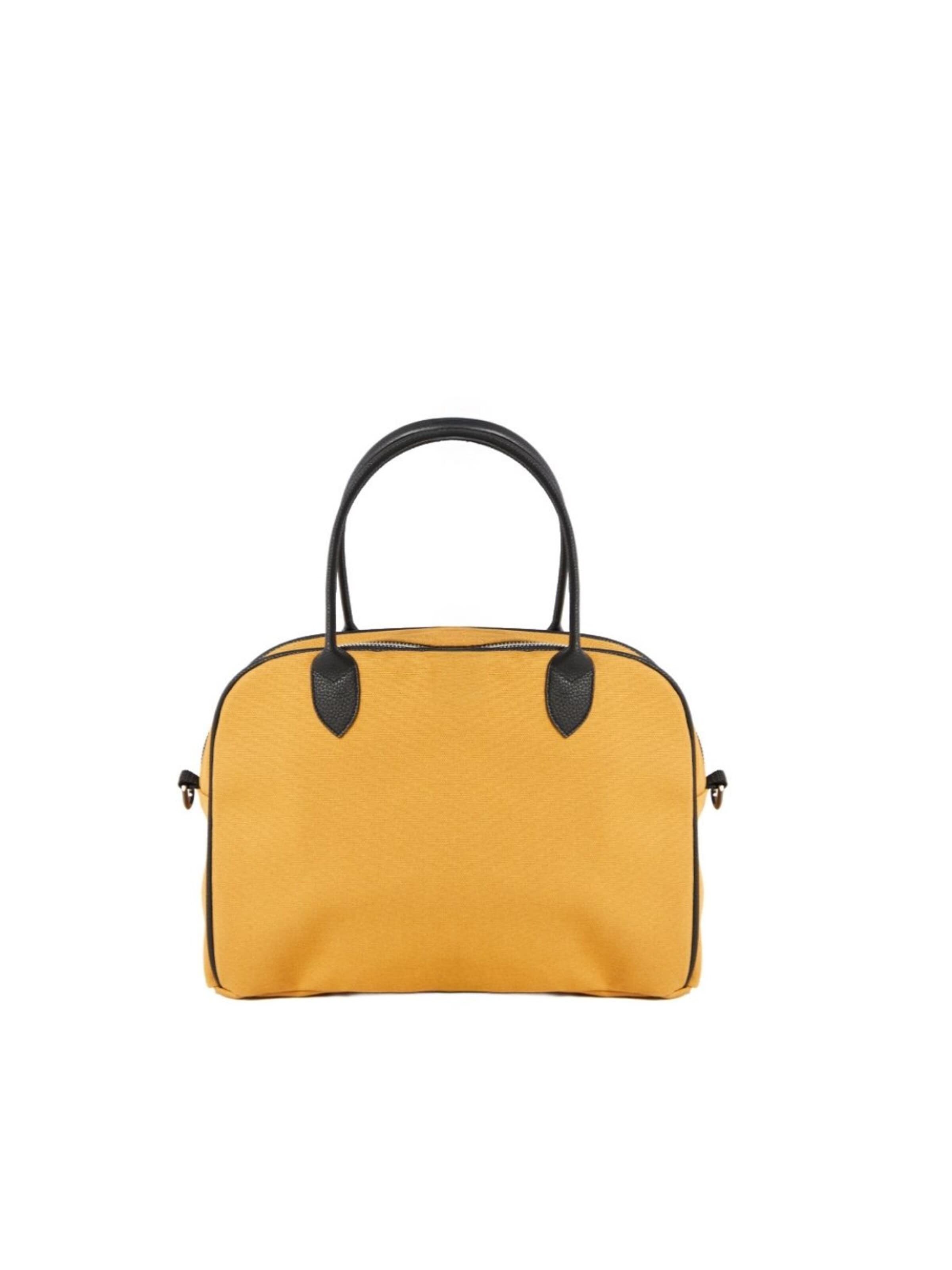 VINT+ Handbag 'Bowling Bag' in Yellow