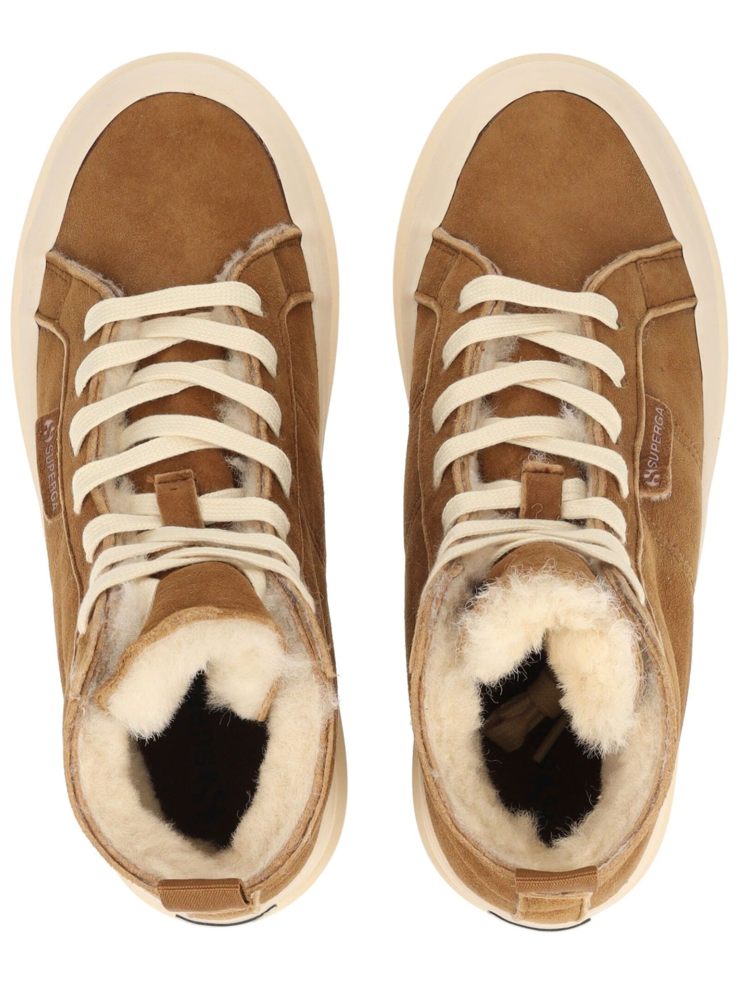 SUPERGA Stiefelette in Braun