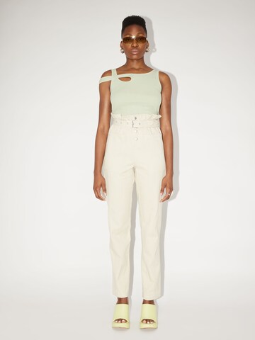 LeGer by Lena Gercke Tapered Pants 'Tabitha' in Beige