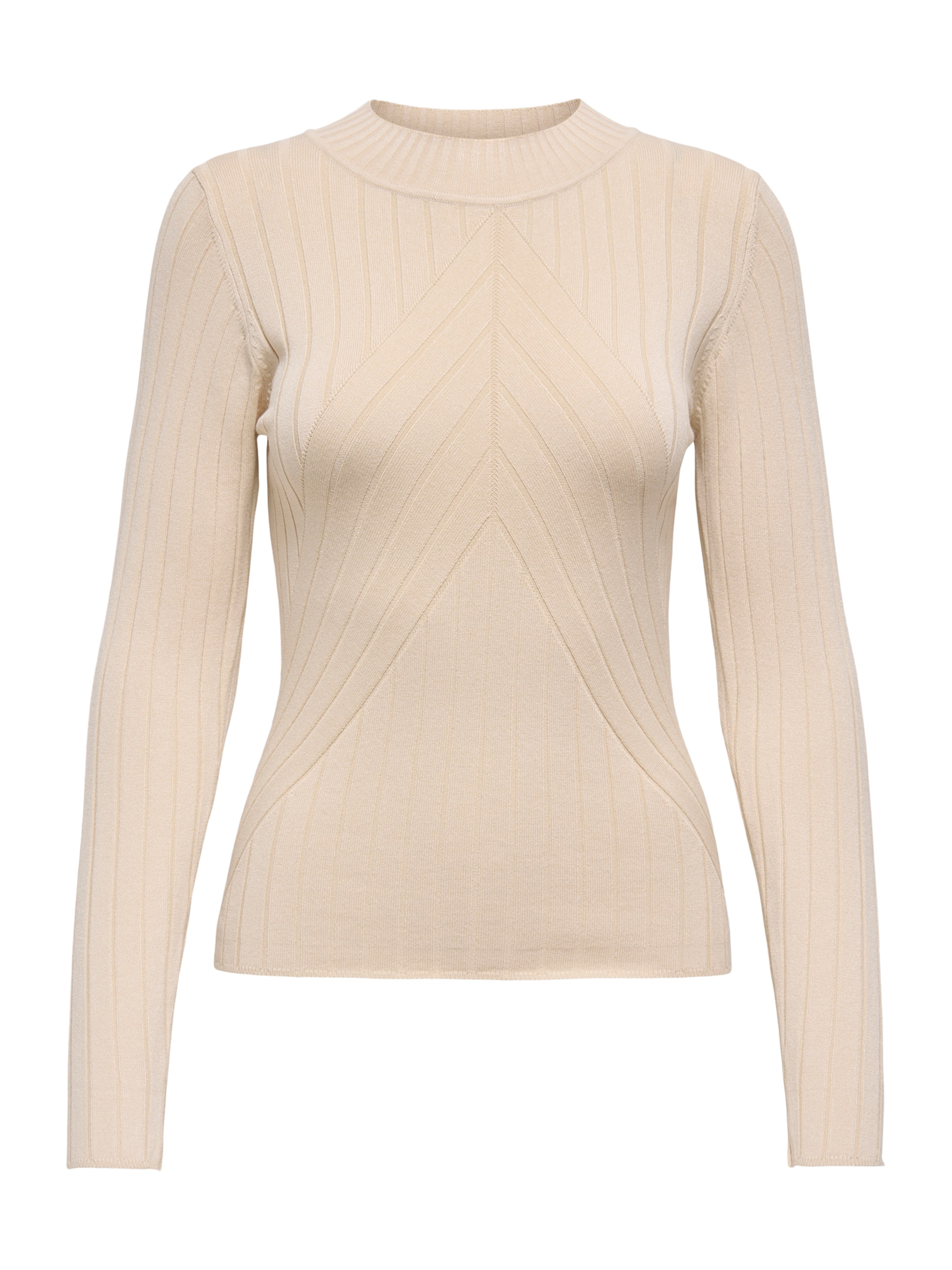 JDY Pullover 'JDYKate' in Beige: Vorderseite