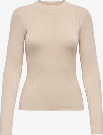 JDY Pullover 'JDYKate' in Beige: Vorderseite