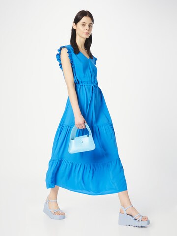 Robe 'JOELLA' b.young en bleu