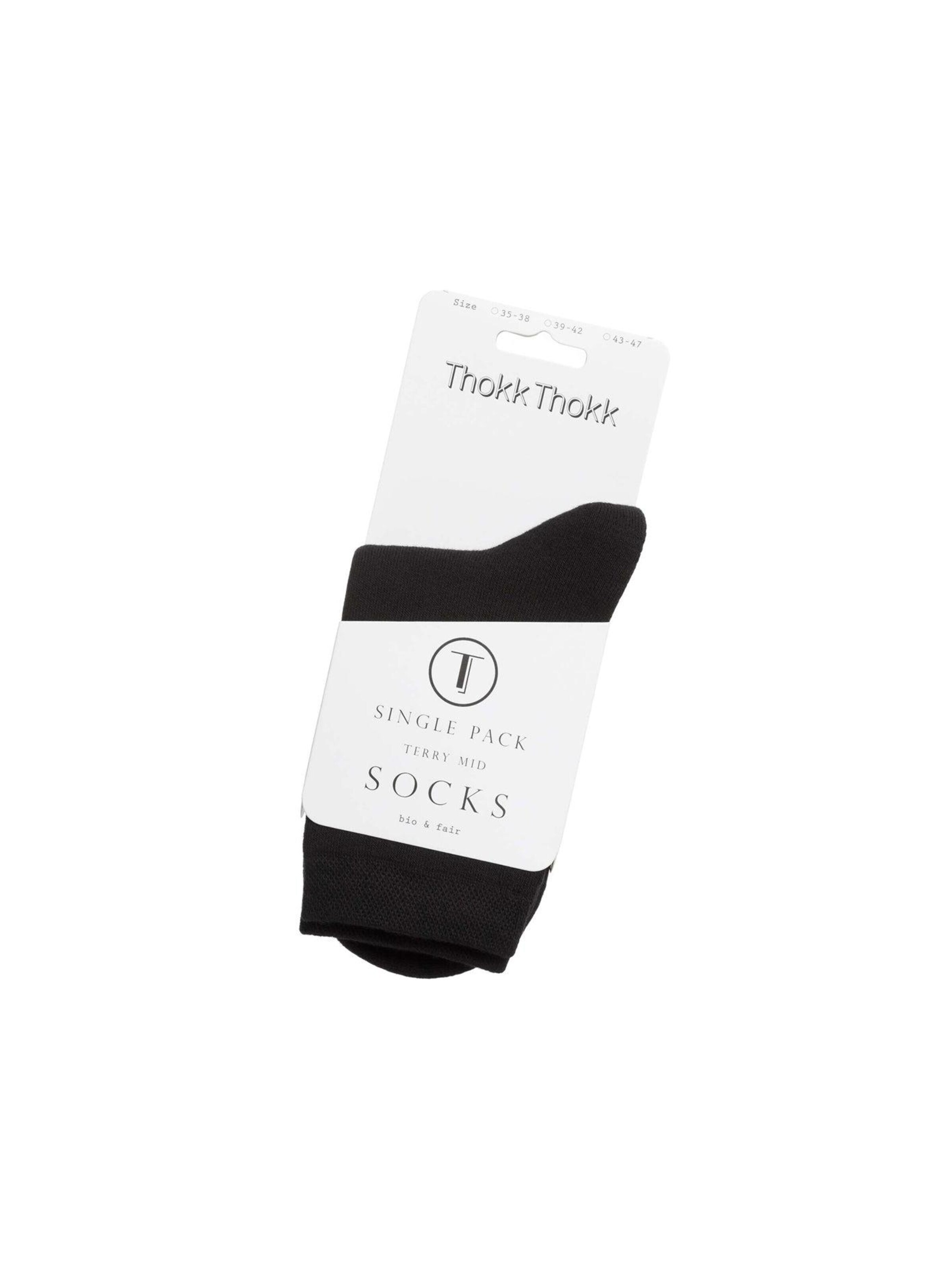 ThokkThokk Socks in Black