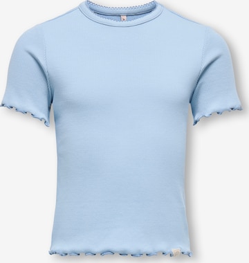 Only Mini Футболка 'KMGTRINNY' в Синий: спереди