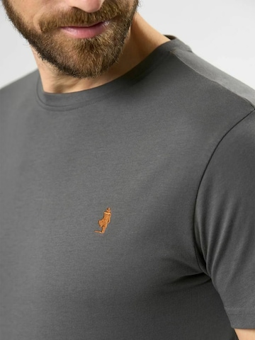 Coupe regular T-Shirt 'Texas' MCS en gris