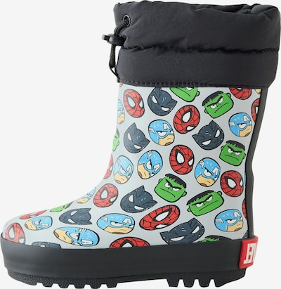 Next Gummistiefel 'Marvel' in 28 in blau / anthrazit / hellgrau / rot, Produktansicht
