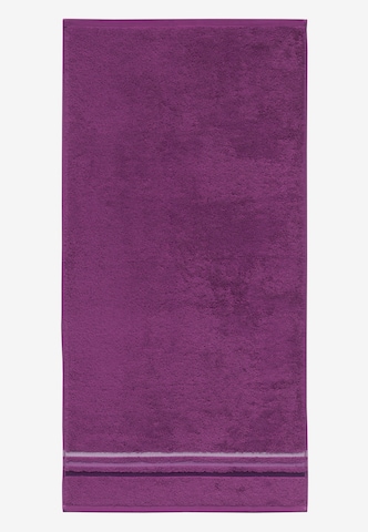 SCHIESSER Shower Towel 'Skyline Color' in Purple