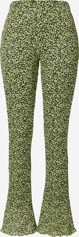 Flared Pantaloni 'Alex' di EDITED in verde: frontale