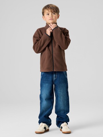 NAME IT Fleecejakke 'Teddy' i brun