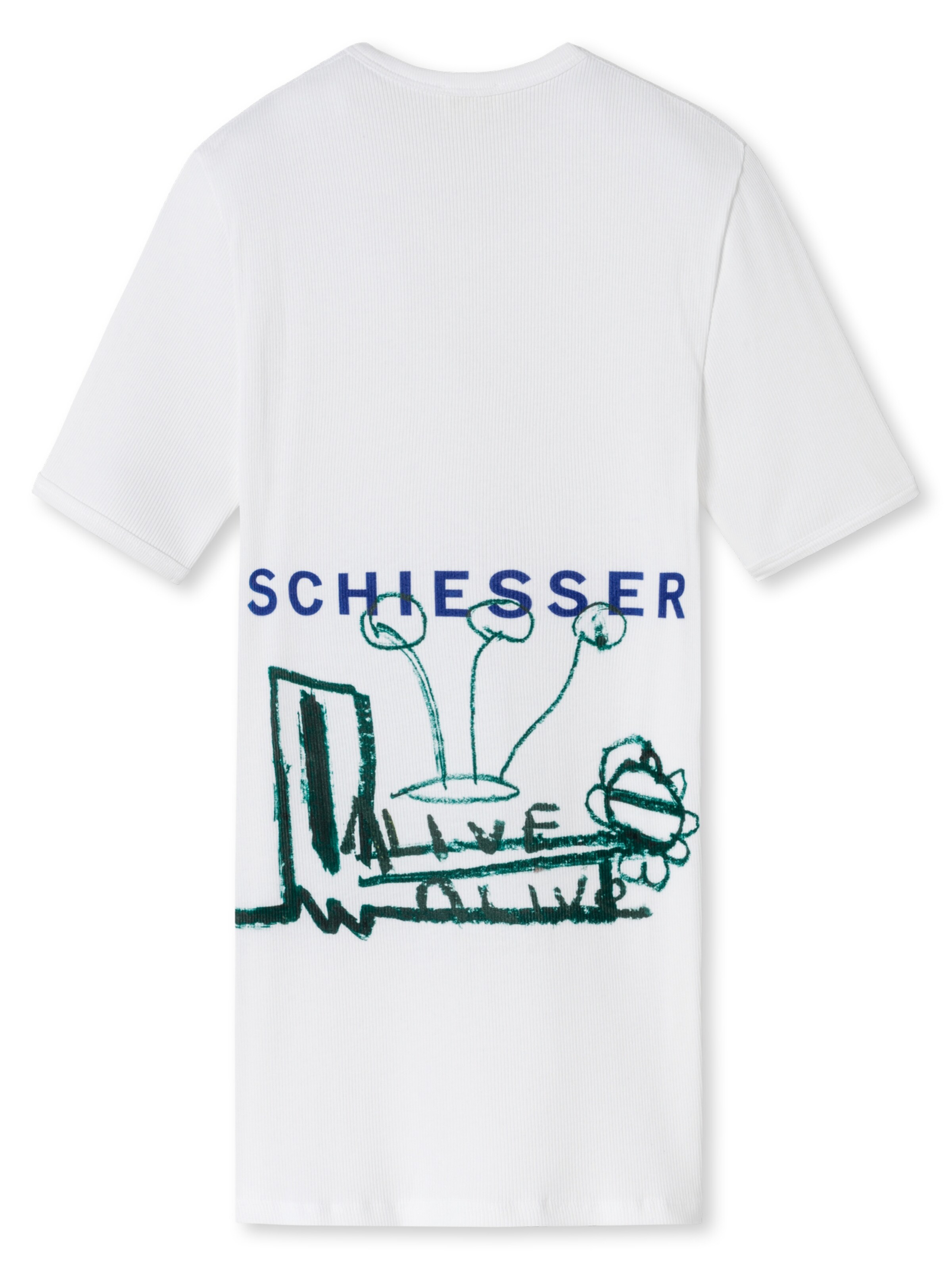 SCHIESSER Shirt 'Friedrich' in Wit