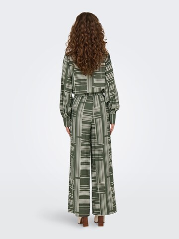 JDY Wide leg Broek 'JDYTroya' in Grijs