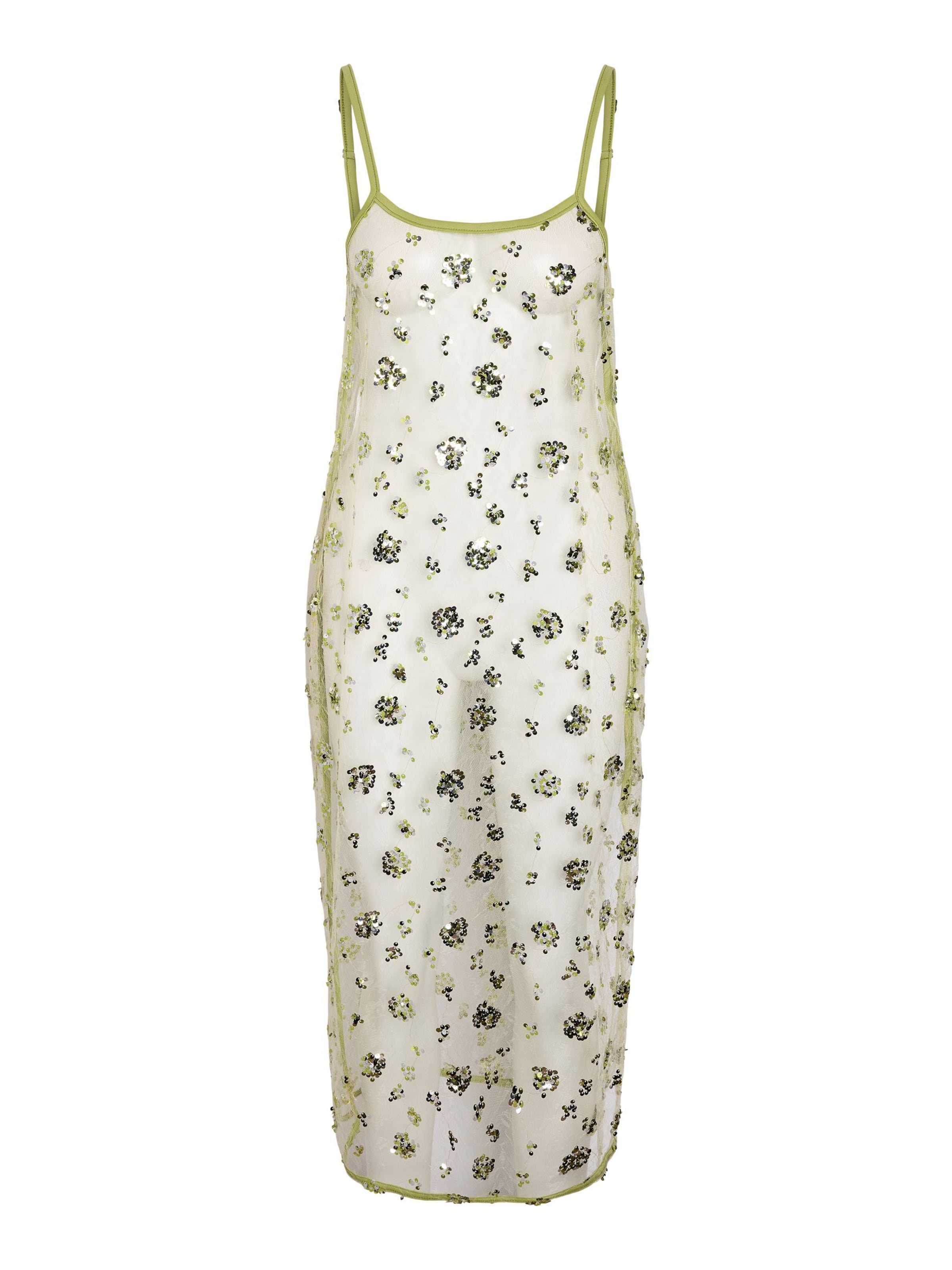 Robe d’été 'NMZigga' Noisy may en vert : devant