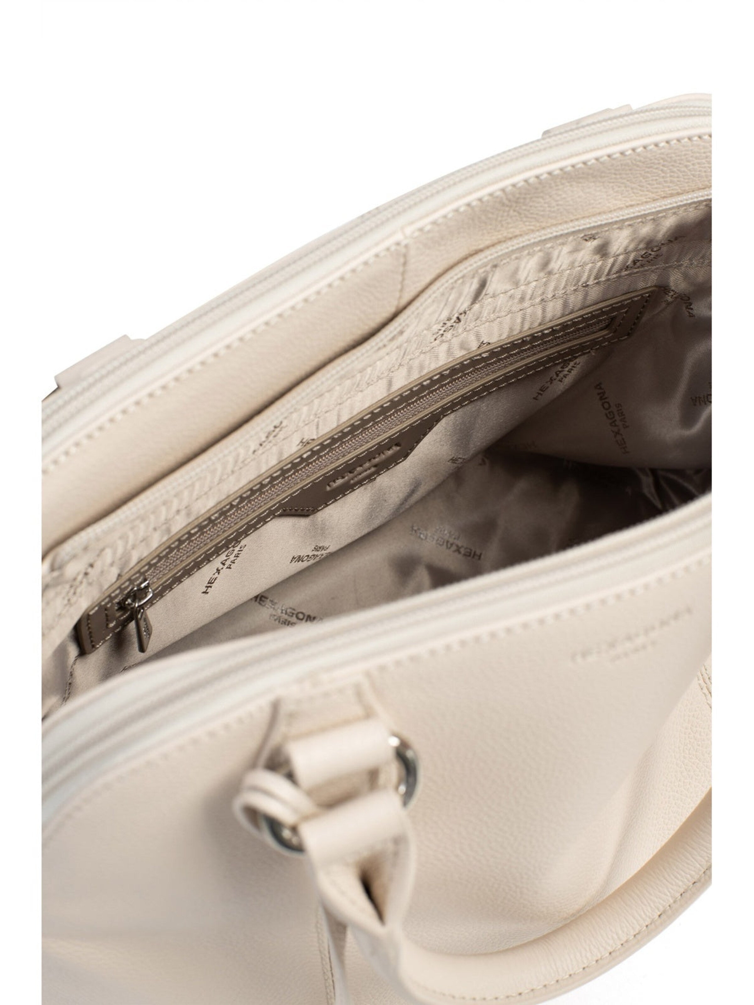 Borsa a mano 'Confort' di Hexagona in bianco
