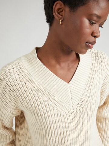 Pull-over 'Selma' SELECTED FEMME en beige