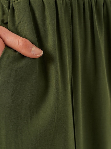 Wide Leg Pantalon 'Hose' Bigdart en vert