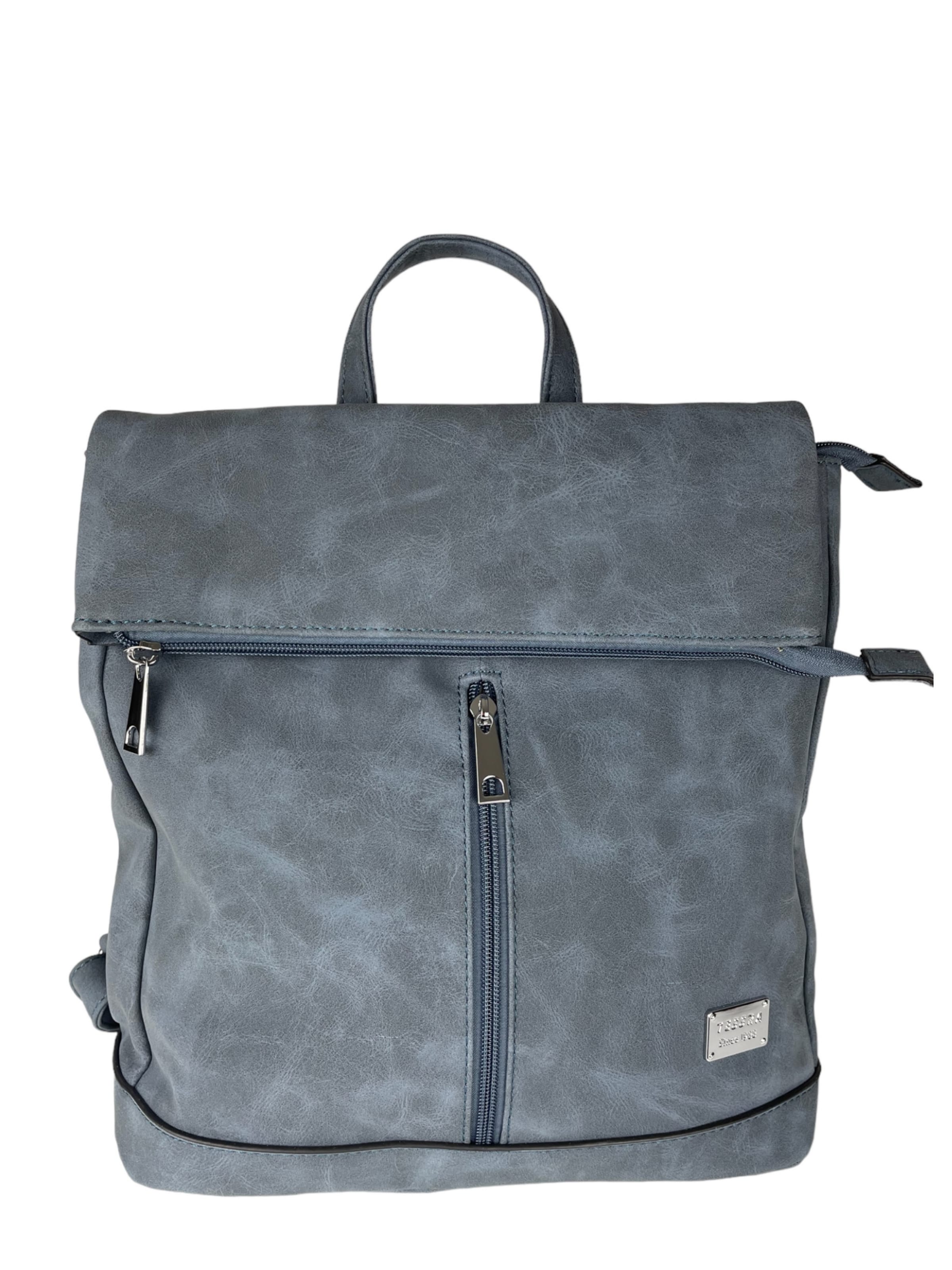 Kumixi Rucksack '2in1 Rucksacktasche'‌‌‌‌‌ in blue denim, Produktansicht