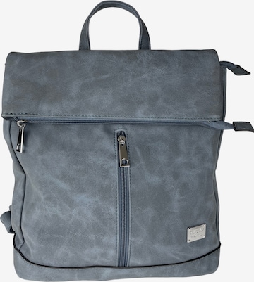 Kumixi Rucksack '2in1 Rucksacktasche' in Blau: Vorderseite