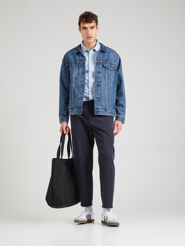 Casual Friday Regular Chino Pants 'Pepe' in Blue