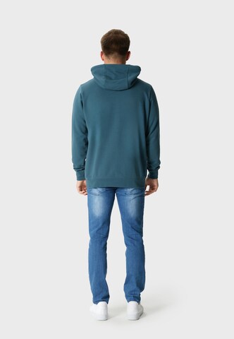 Oldskull Zip-Up Hoodie 'Basic Osk Logo' in Green
