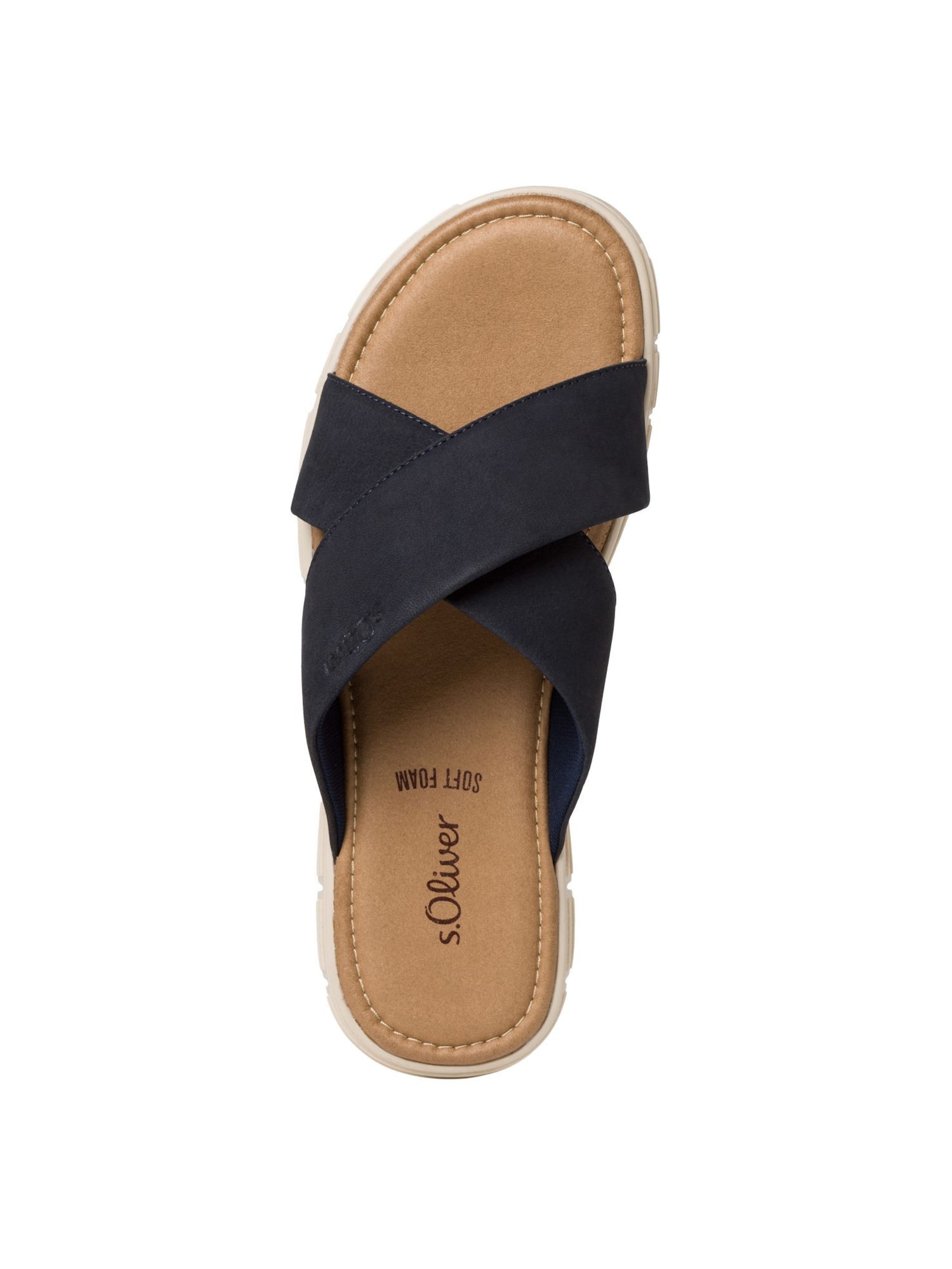 Tongs s.Oliver en bleu