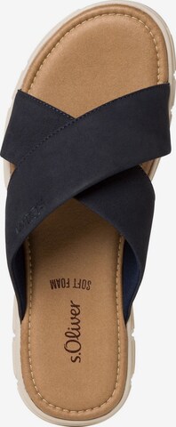 s.Oliver Teenslippers in Blauw