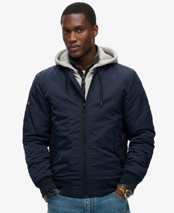 Superdry Between-Season Jacket in Black: front