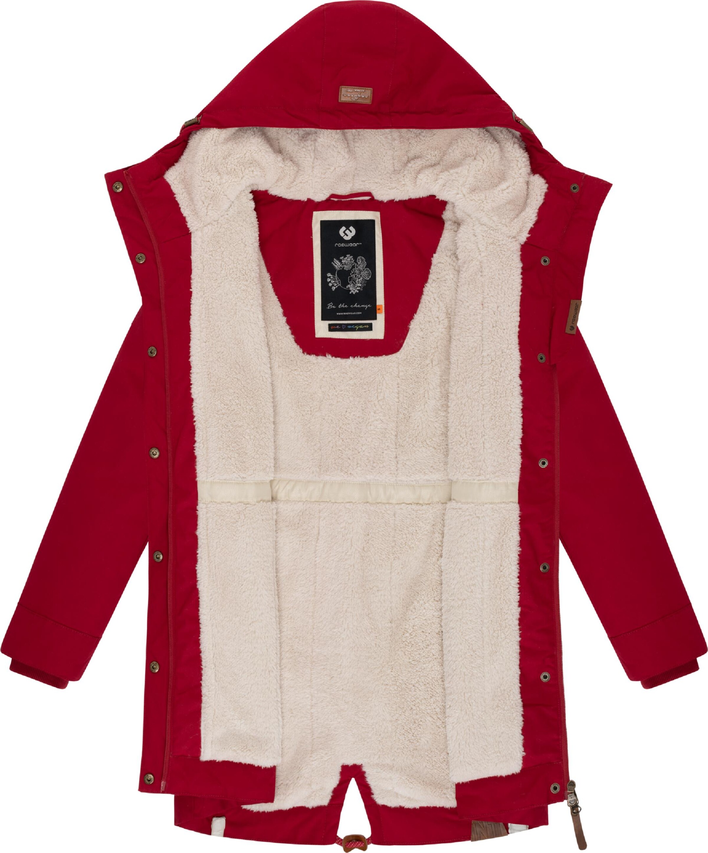 raudona Ragwear Žieminė parka 'YM-Canny'