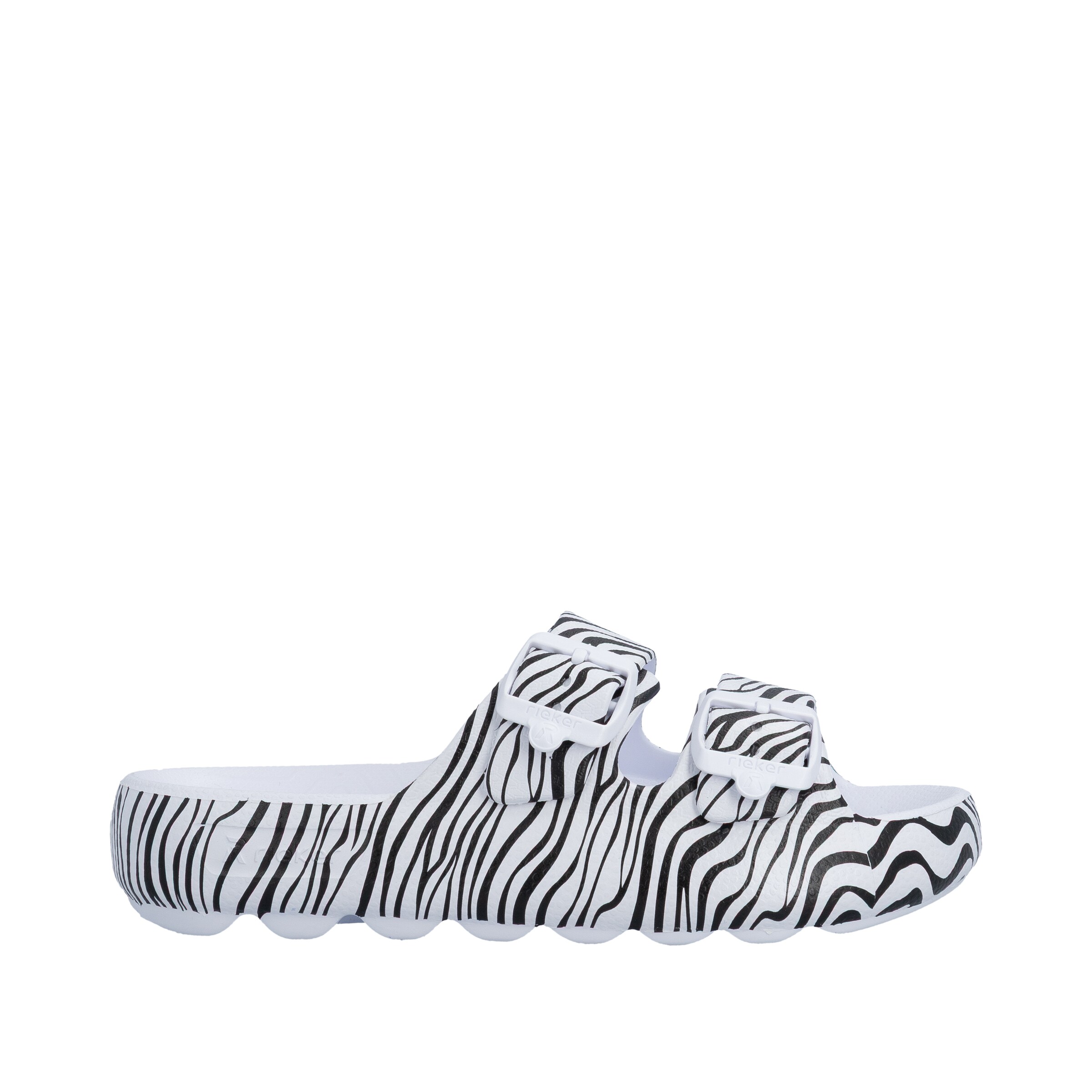 Mule Rieker Sport en mélange de couleurs