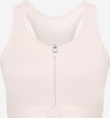 Reggiseno sportivo di NIKE in rosa: frontale