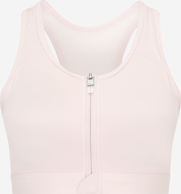 Soutien-gorge de sport NIKE en rose : devant