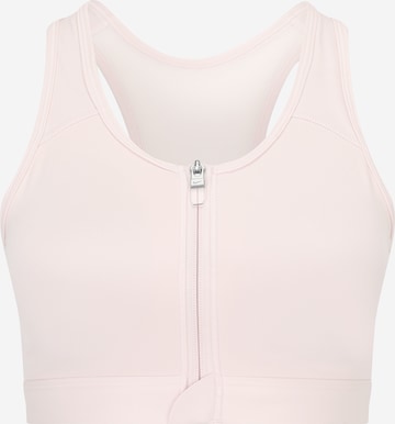 Soutien-gorge de sport NIKE en rose : devant