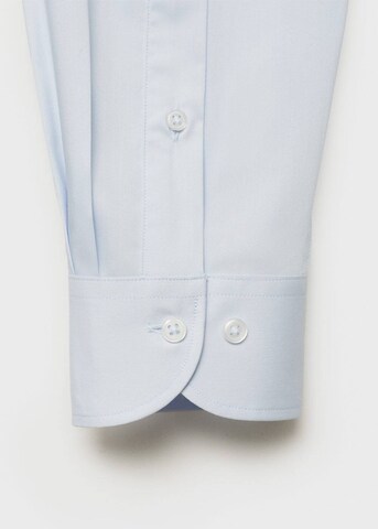 MANGO MAN Regular fit Button Up Shirt 'Play' in Blue