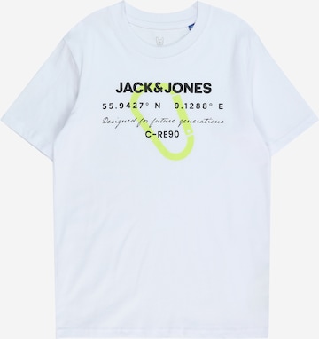 Jack & Jones Junior Koszulka w kolorze biały: przód