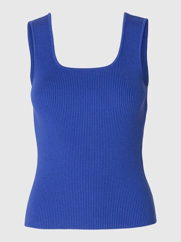 Top in maglia di SELECTED in blu