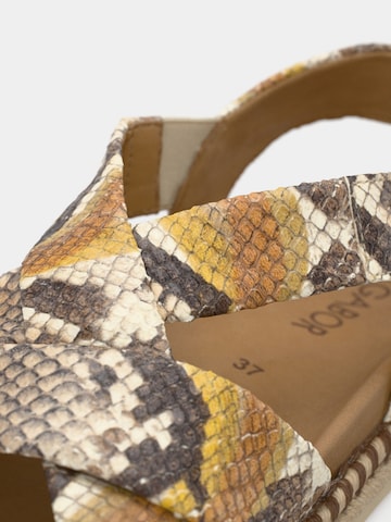 Sandalo di GABOR in giallo