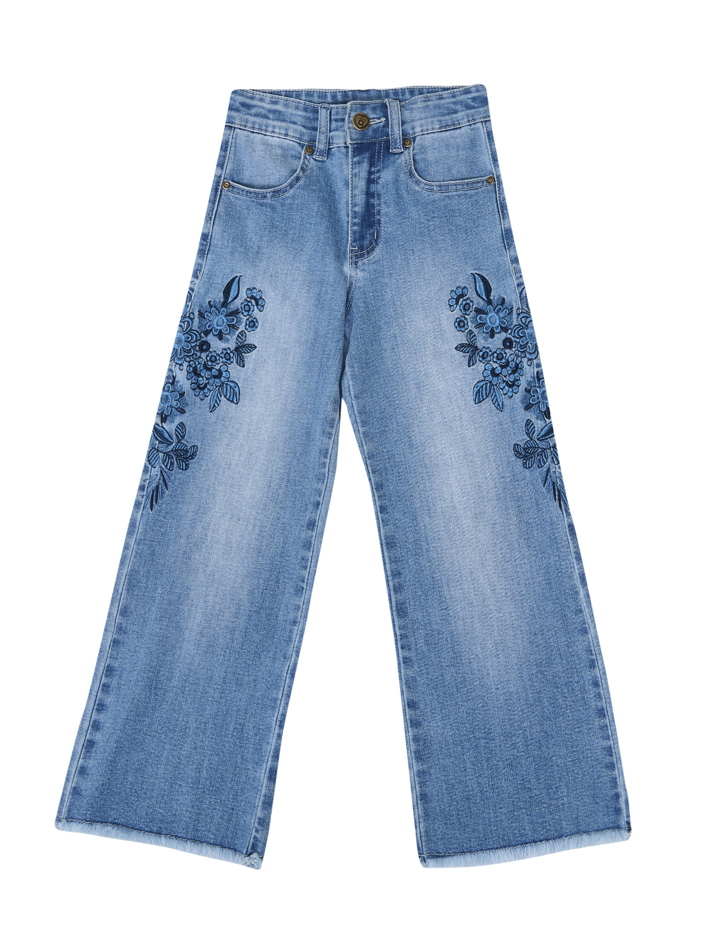 KOROSHI Bő szár Farmer - kék: elől